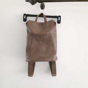 Joy Susan Light Brown Backpack/Purse
